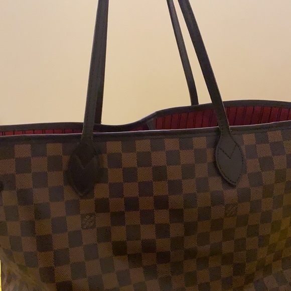100% Authentic Louis Vuitton Never Full GM Damier - Picture 6 of 16